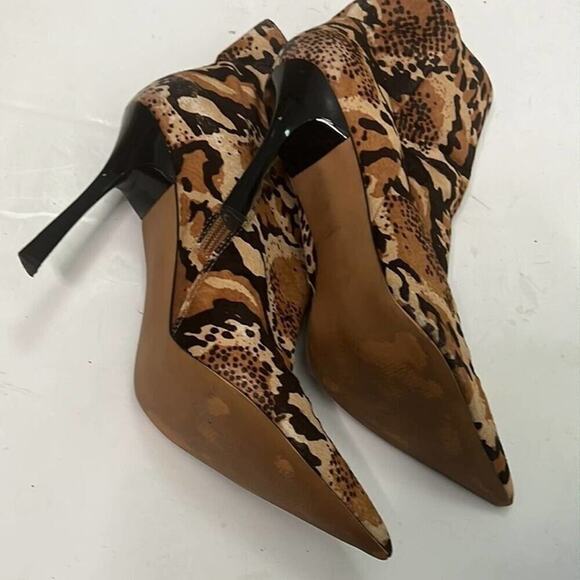 ASOS ANIMAL PRINT BOOTS SIZE 8 - Picture 5 of 8